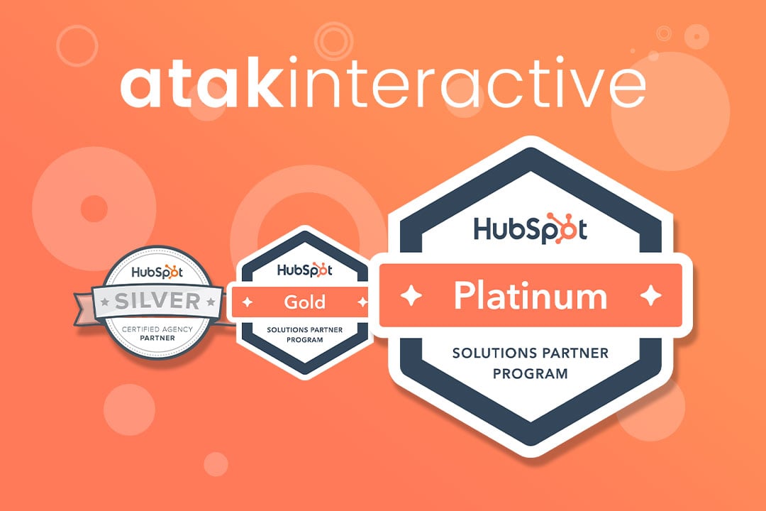 ATAK Interactive Named HubSpot Platinum Agency