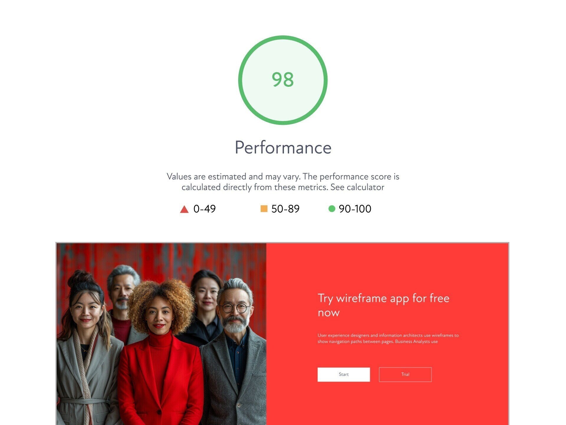 Optimized for Performance and Mobile Devices