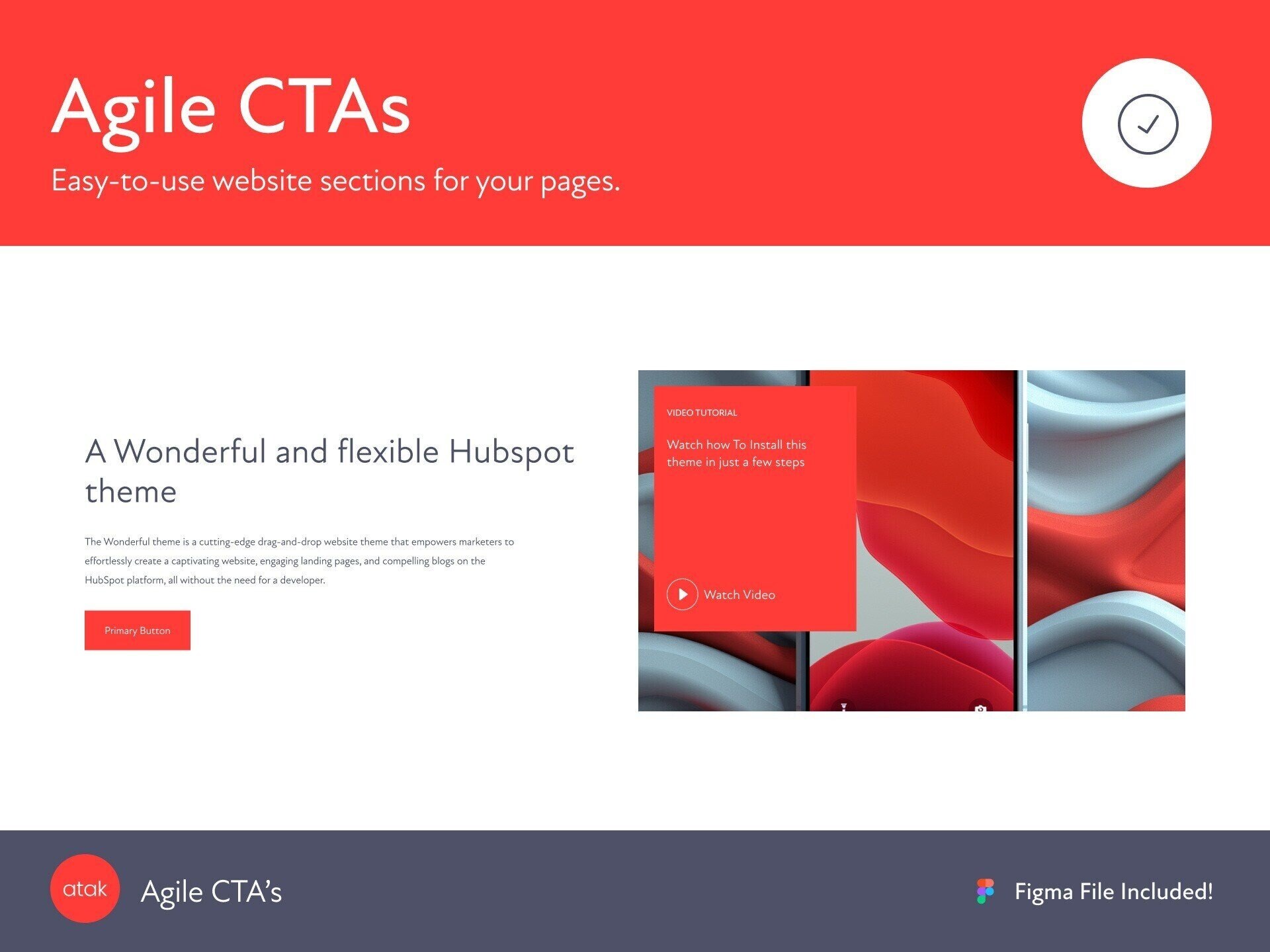 Create eye-catching, customizable CTAs that integrate seamlessly, driving engagement without coding.